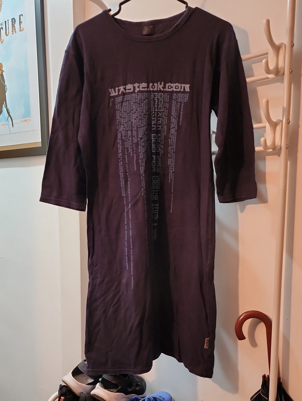 WASTE Radiohead 3/4 Sleeve Dress